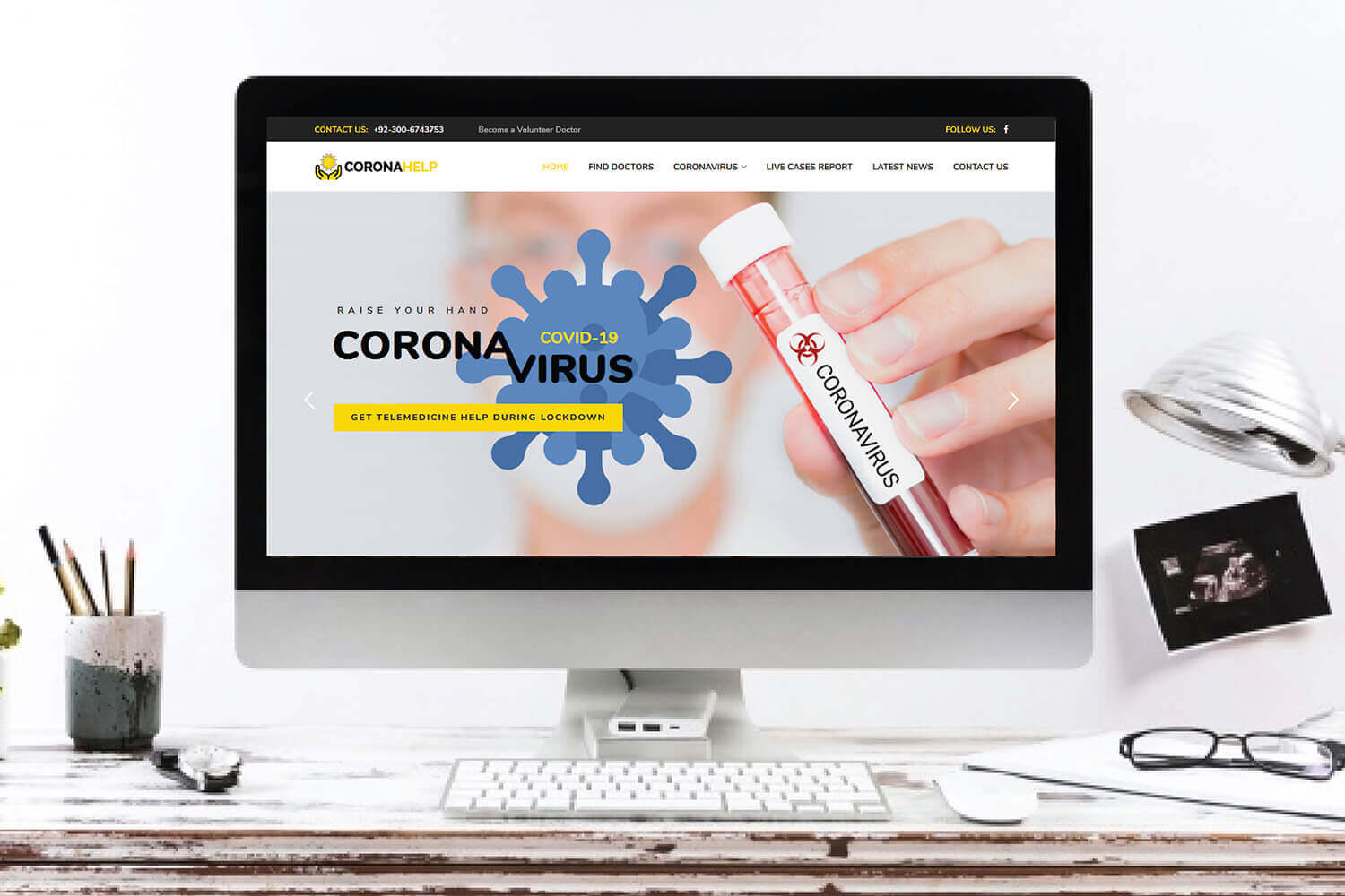 corona-help-website-design-development-in-karachi